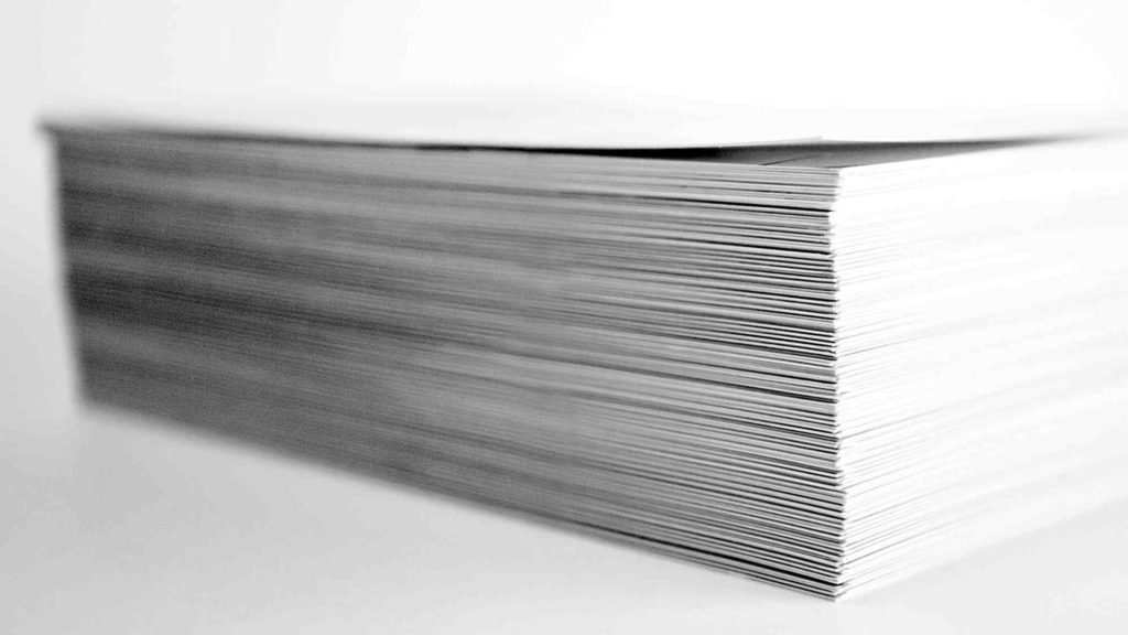 stack of documents